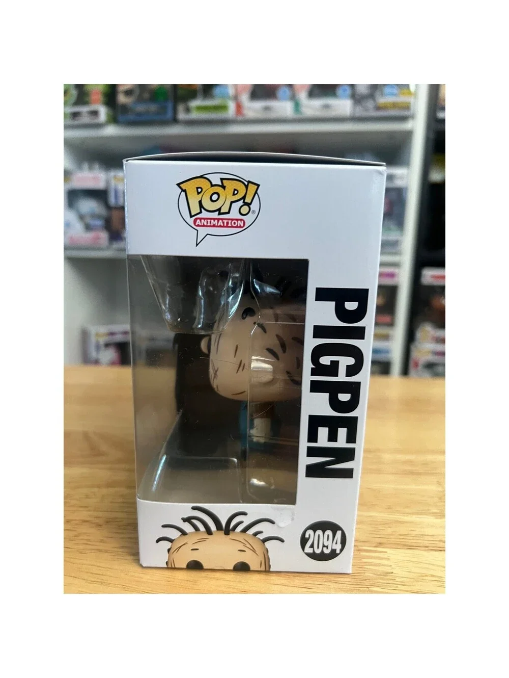 Pigpen Peanuts Funko Pop #2094 Charlie Brown Comics Cartoons Animation Schulz